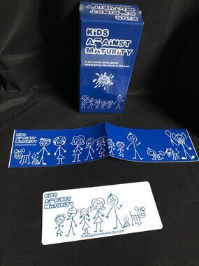 Kids Against Maturity Family Party Game, 1000+ Cards, Ages 8+, 4+ Players